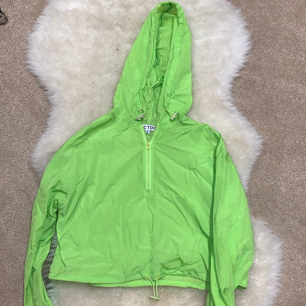 Neon Windbreaker CROP